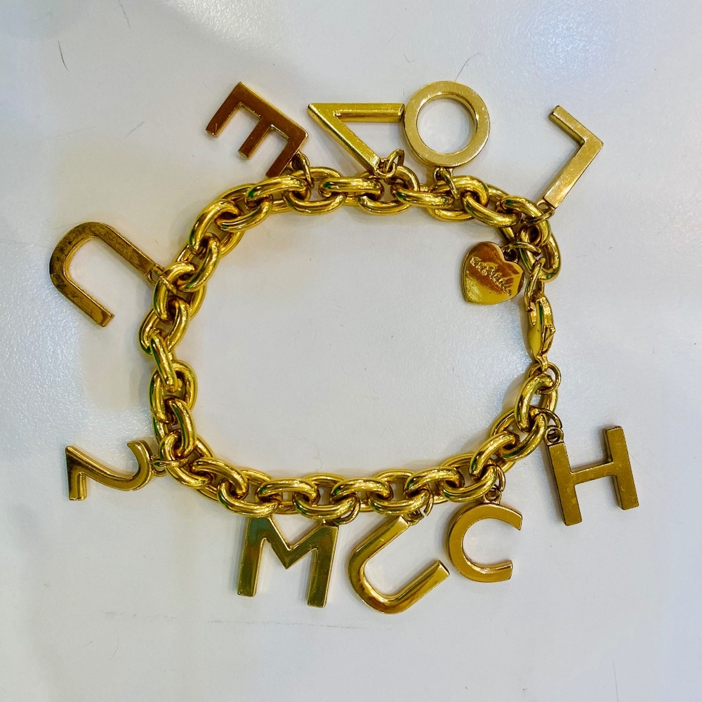 Lilly Pulitzer Love U 2 Much charm bracelet!
